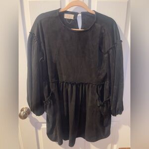 C&V woman’s medium black dress